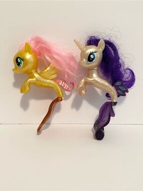 Hasbro My Little Pony The Movie Seapony Pearlized Fluttershy Rarity MLP Figures